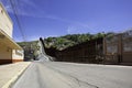 United States Border Wall with Mexico at Nogales Arizona