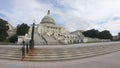 United States Capital Building, Congress Angled Wide Shot - Washington DC Wide Angle Royalty Free Stock Photo