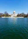 The United States Capitol Building, on Capitol Hill in Washington DC, USA. Royalty Free Stock Photo