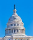 United States Capitol building dome in Washington DC Royalty Free Stock Photo