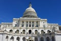 United States Capitol Building, on Capitol Hill in Washington DC Royalty Free Stock Photo