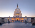 United States Capitol Building at sunset - Washington, DC, USA Royalty Free Stock Photo