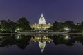 The United States Capitol Building. Royalty Free Stock Photo