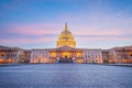 The United States Capitol Building in Washington, DC. American landmark Royalty Free Stock Photo