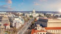 The United States Capitol Building in Washington, DC. American landmark Royalty Free Stock Photo