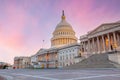 The United States Capitol Building in Washington, DC. American landmark Royalty Free Stock Photo