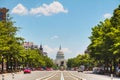 United States Capitol building in Washington, DC Royalty Free Stock Photo