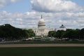 UNITED STATES CAPITOL BUILDING  IN WASHINGTON DC Royalty Free Stock Photo