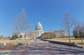 United States Capitol building in Washington DC Royalty Free Stock Photo