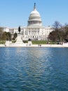 The United States Capitol Building, on Capitol Hill in Washington DC, USA. Royalty Free Stock Photo