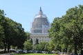 The United States Capitol, often called the Capitol Building, is the home of the United States Congress and the seat of the legisl Royalty Free Stock Photo