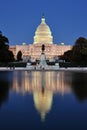 United States Capitol with Reflecting Pool