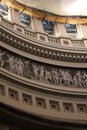 The United States Capitol Visitor Center CVC is a large underground addition to the United States Capitol complex. Washington, D Royalty Free Stock Photo