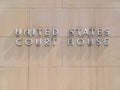 United States Court House Royalty Free Stock Photo