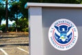 United States Department of Homeland Security DHS seal Royalty Free Stock Photo