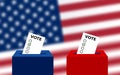 United States elections. US midterm elections 2018: the race for Congress. Elections to US Senate in 2018. Royalty Free Stock Photo