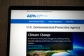 United States Environmental Protection Agency, EPA official government website Royalty Free Stock Photo