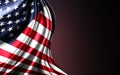 United States flag. Nationals flags of world country turning Royalty Free Stock Photo