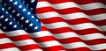 United States Flag Vector Royalty Free Stock Photo