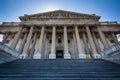 The United States House of Representatives Building at the Capitol in Washington, DC. Royalty Free Stock Photo