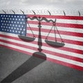 United States Immigration Law Royalty Free Stock Photo