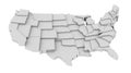 United States map by states image logo high levels