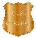 United States MArshal Shield Badge