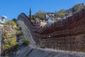 United States Mexico Border Wall, Nogales, AZ, USA Royalty Free Stock Photo