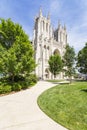 United States National Cathedral in Washington D.C. Royalty Free Stock Photo