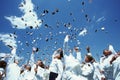 United States Naval Academy Graduation Ceremony Royalty Free Stock Photo