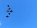 United States Navy Blue Angels in Fly Over Long Island NY saluting COVID-19 Frontline Workers