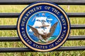 Official seal of the United States Navy Royalty Free Stock Photo