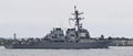 A United States Navy Destroyer, USS Higgins, Naval Base San Diego Royalty Free Stock Photo
