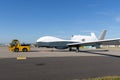 United States Navy Northrop Grumman RQ-4 Global Hawk unmanned surveillance aircraft.