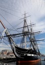 USS constitution Royalty Free Stock Photo