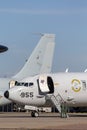 United States Navy USN Boeing P-8A Poseidon Maritime patrol and Anti-Submarine warfare aircraft. Royalty Free Stock Photo