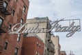 United States, New York, entrance to little italy Royalty Free Stock Photo