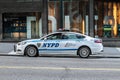 United States New York Police Car