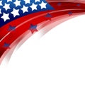 United States Patriotic background Royalty Free Stock Photo