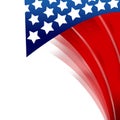 United States Patriotic background Royalty Free Stock Photo