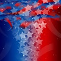 United States Patriotic background Royalty Free Stock Photo