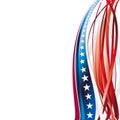 United States Patriotic background design Royalty Free Stock Photo