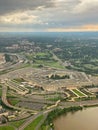 The United States Pentagon seen from above Royalty Free Stock Photo