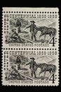 United States Postage Stamps. SILVER CENTENNIAL 1859 - 1959