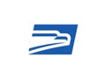 United States postal service logo, us postal service logo, USPS logo Royalty Free Stock Photo