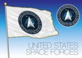 United States Space Force flag, USA