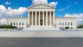 United States Supreme Court Building at summer day in Washington DC, USA. Royalty Free Stock Photo