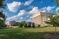 United States Supreme Court Building at summer day in Washington DC, USA. Royalty Free Stock Photo