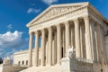 US Supreme Court Building Washington DC, USA. Royalty Free Stock Photo