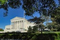 United States Supreme Court Building in Washington, DC Royalty Free Stock Photo